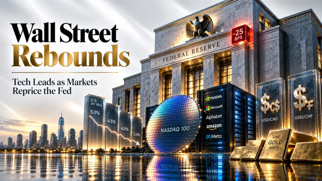 Wall Street Rebounds on a Tech-Led Bounce After the Fed’s First Hike Since 2023, as Oil Slips Toward $100 and Treasuries Rally on Warsh’s Inflation Resolve | Technical Analysis – US Session | 17 September 2026