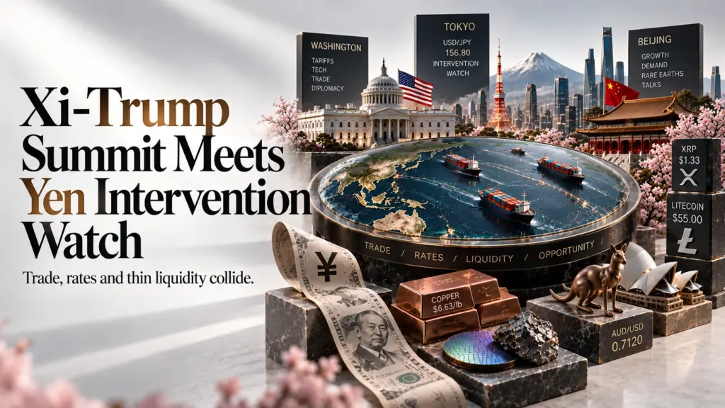 Week Ahead Asia, 21–25 September: Xi’s Washington Summit, Yen Intervention Watch Through Japan’s Silver Week and a Live RBA Hike Countdown Steer a Holiday-Thinned Asian Session | 19 September 2026