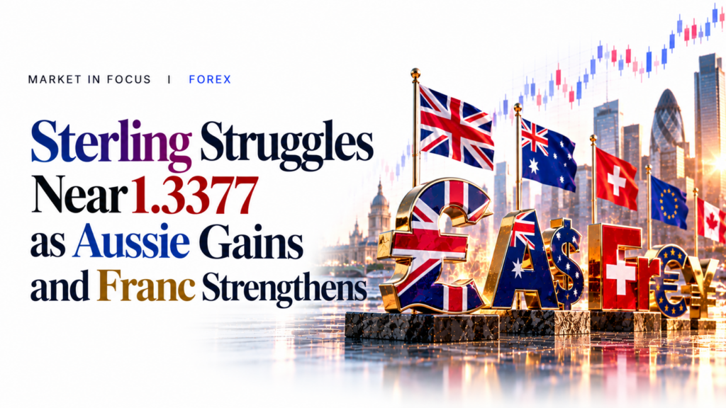 Sterling Holds 1.3377 After Hot UK Inflation, the Aussie Tops 0.7020 and the Franc Firms, With EUR/CHF at 0.9258 | Technical Analysis – Forex Report | 21 Oct 2026